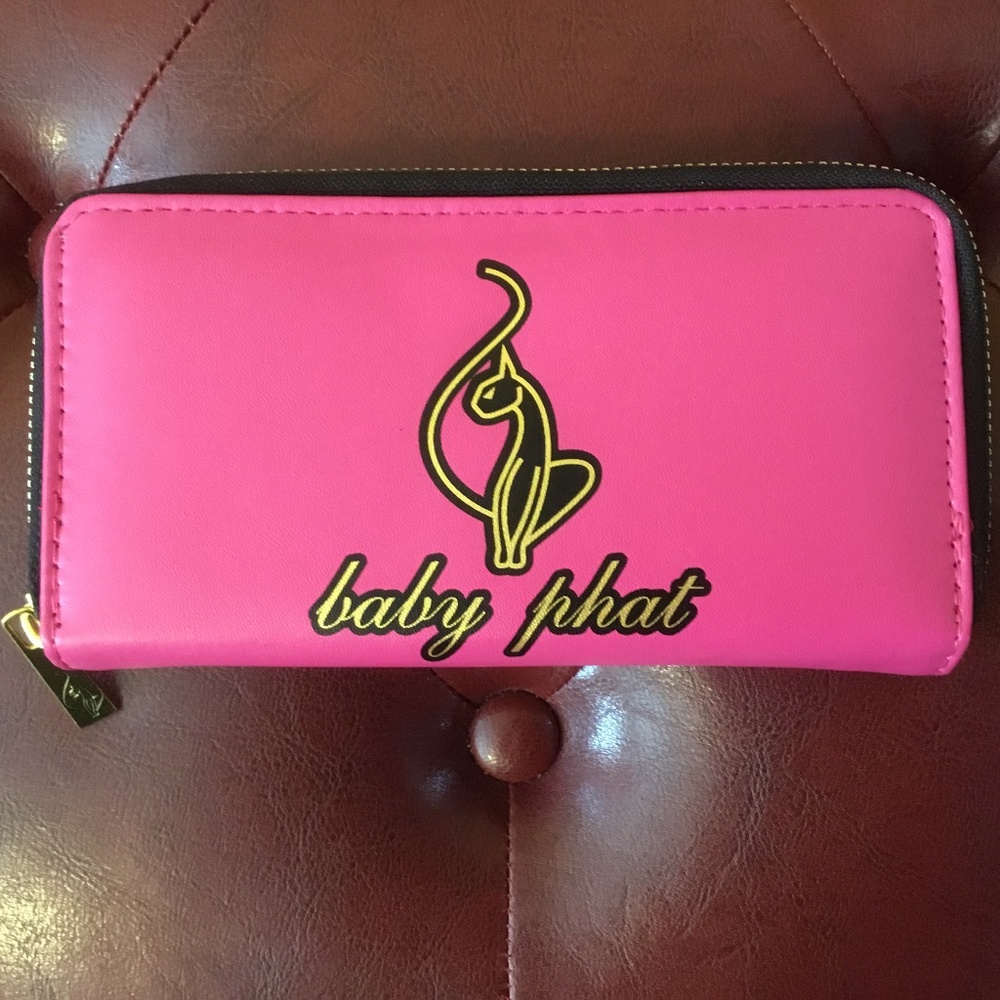 Baby Phat Zippered Wallet